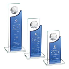 Custom Redmond Golf Award - Blue