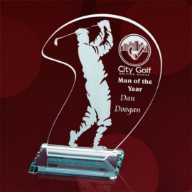 Custom Male Golfer Award