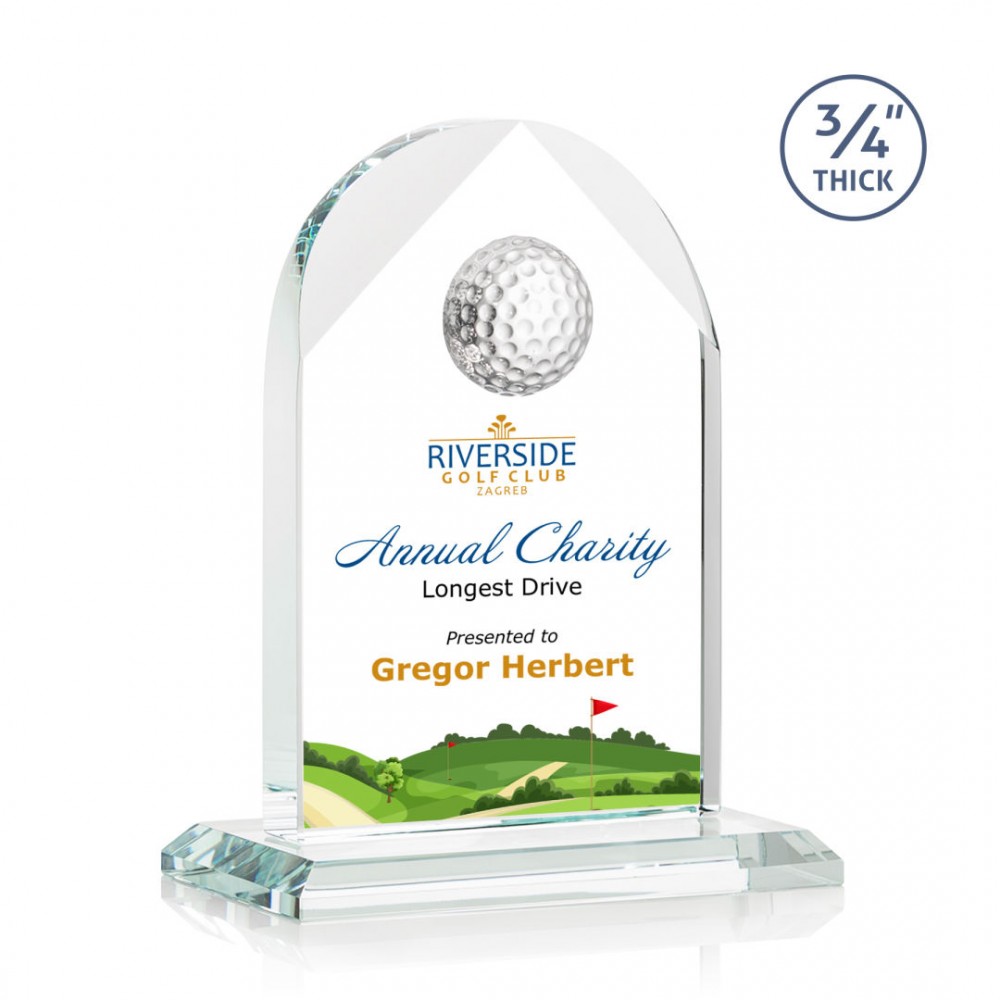 Logo Branded VividPrint Award - Blake Golf 6"