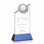 Promotional Brixton Golf Award - Optical/Blue 9"