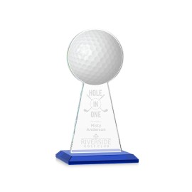 VividPrint/Etch Award - Edenwood Golf/Blue 7" with Logo
