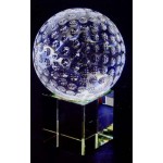 Small Optic Crystal Golf Ball Set Award with Logo