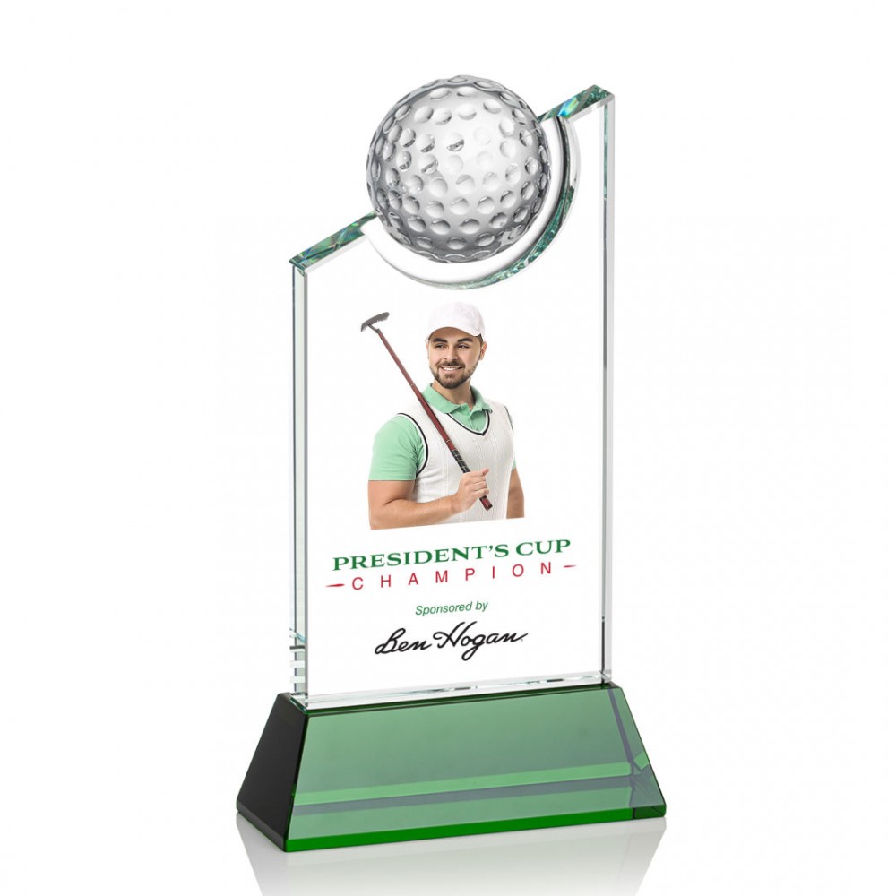 Promotional VividPrint Award - Brixton Golf/Green 9"