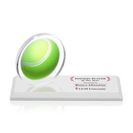 Custom VividPrint Award - Northam Tennis/White 3"x7"