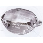 Personalized X-Large Optical Crystal Golf Driver Head Award