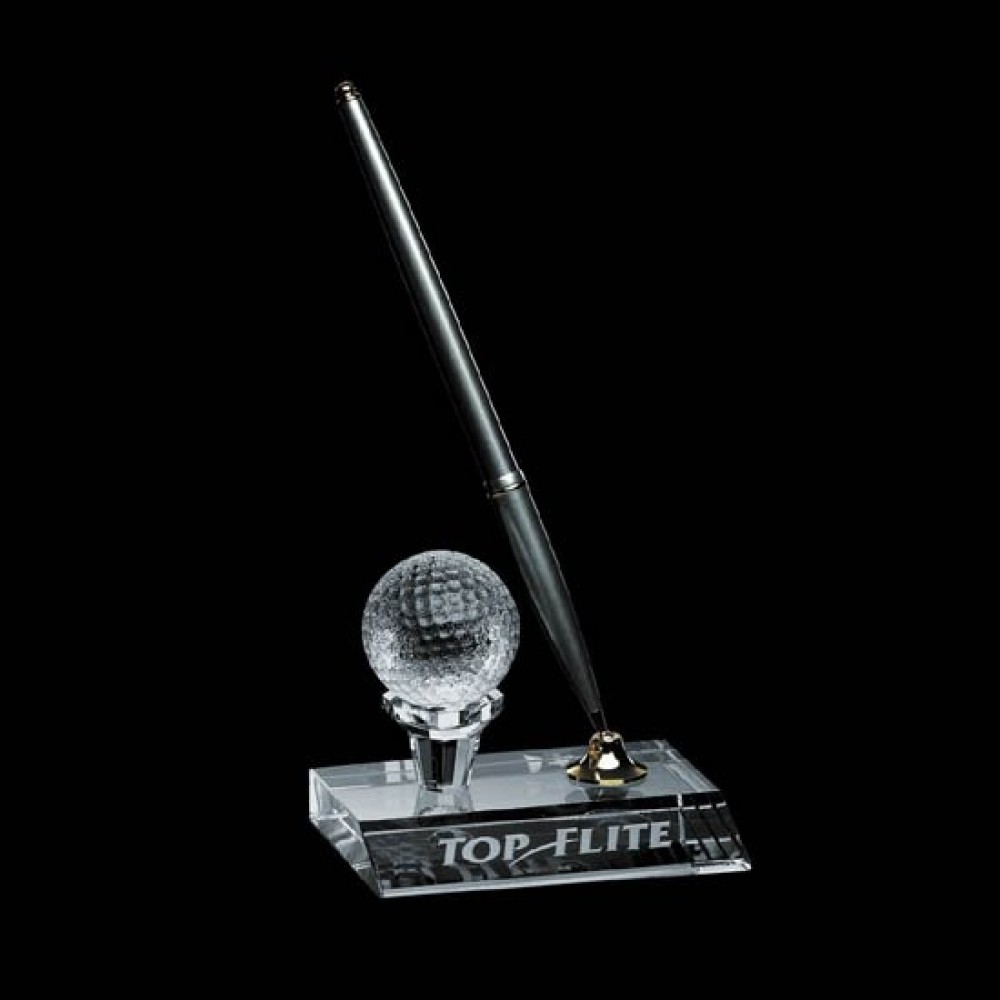 Logo Branded Optical Pen Set - Golf