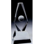 Personalized Small Golf Ball Diamond Award
