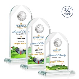 Blake Golf VividPrint Award - Starfire with Logo