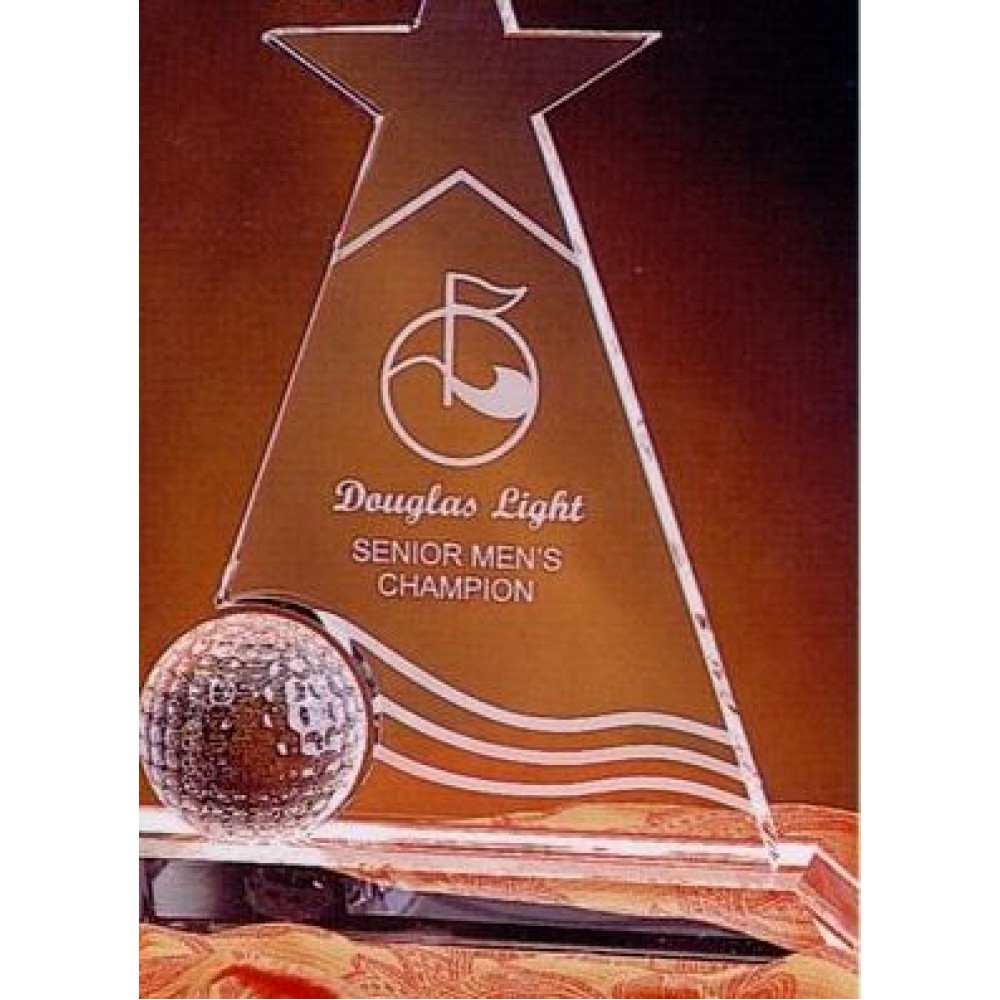 Polaris Golf Award with Logo