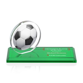 Custom VividPrint Award - Northam Soccer/Green 3"x7"