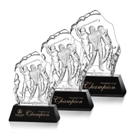 Customized Fergus Golf Award - Black