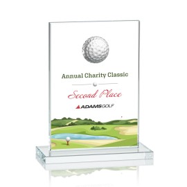 Logo Branded VividPrint Golf Award - Cumberland 5"x7"