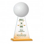 Custom VividPrint Award - Edenwood Golf/Amber 11"