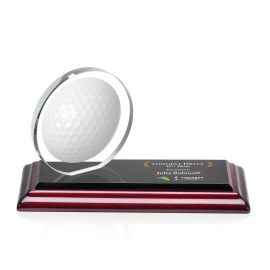 Personalized VividPrint Award - Northam Golf/Rosewood 3"x7"