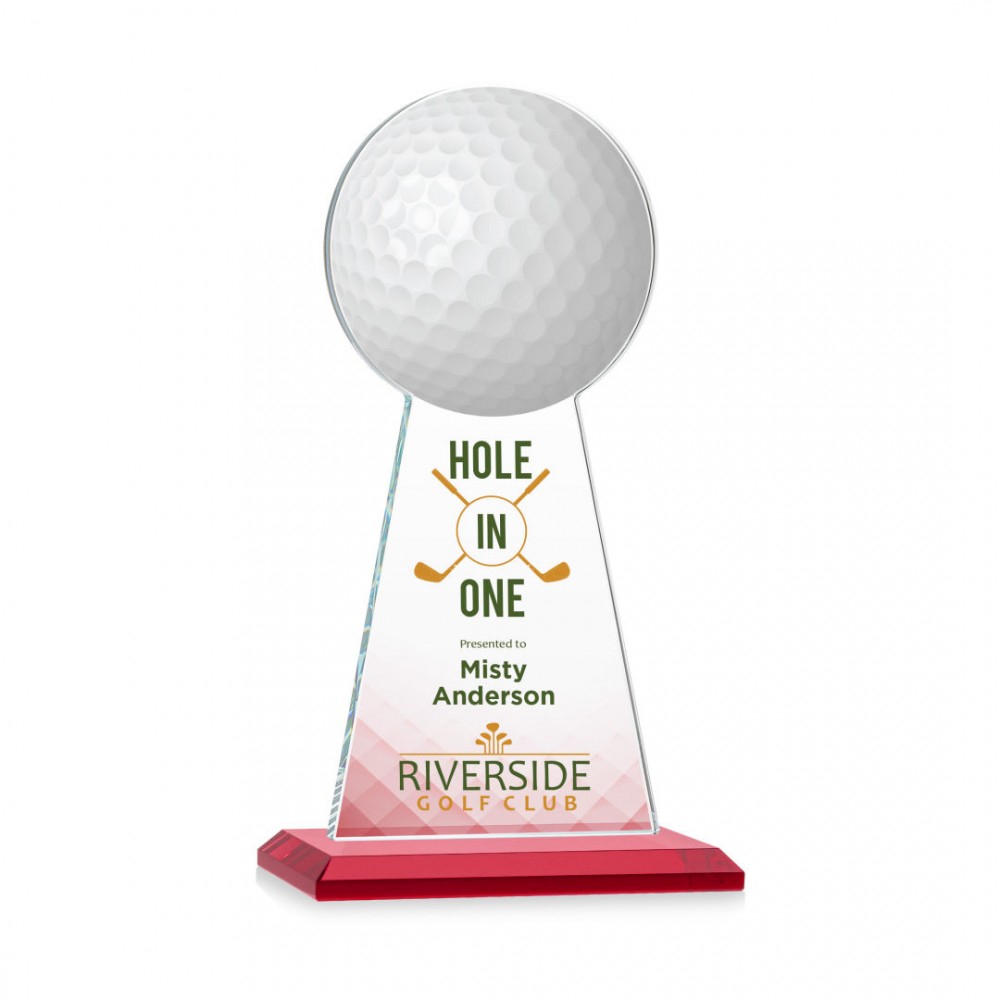 VividPrint Award - Edenwood Golf/Red 9" with Logo