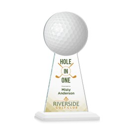 Custom VividPrint Award - Edenwood Golf/White 9"
