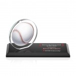 Personalized VividPrint Award - Northam Baseball/Black 3"x7"