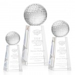 Golf Ball Award on Novita Base with Logo