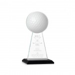 Customized VividPrint/Etch Award - Edenwood Golf/Black 7"