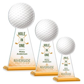 Customized Edenwood Golf VividPrint Award - Amber