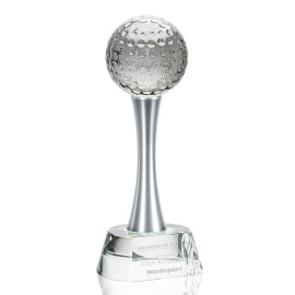 Customized Willshire Golf Award - (L) Optical 12"