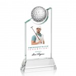Personalized VividPrint Award - Brixton Golf 9"