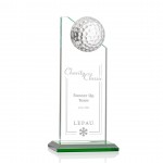 Ashfield Golf Award - Optical/Green 8" with Logo