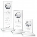 Customized Sarnia Golf Award - Clear