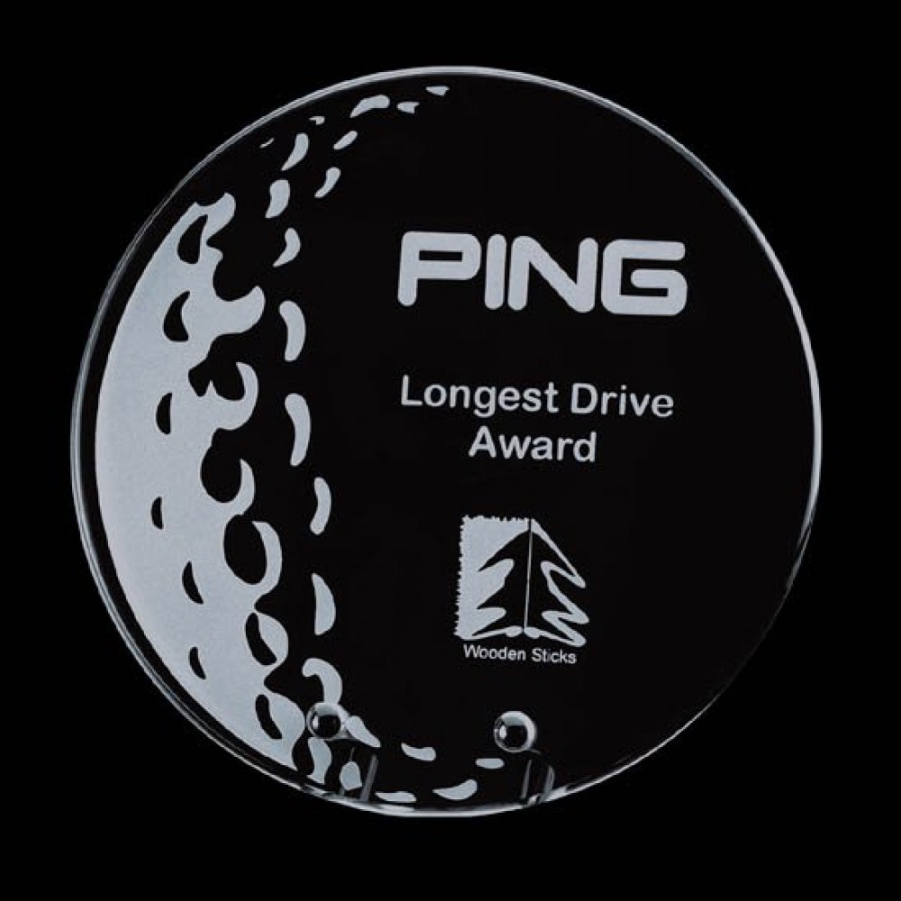 Hillsboro Golf Award - Starfire 7" with Logo