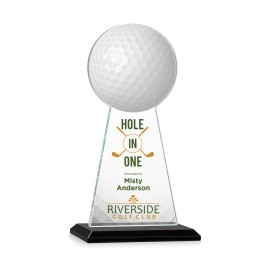 Logo Branded VividPrint Award - Edenwood Golf/Black 9"