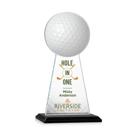 Customized VividPrint Award - Edenwood Golf/Black 9"