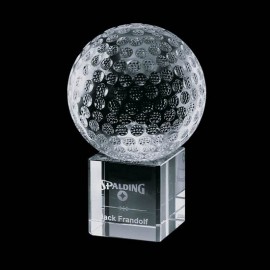 Logo Branded Bellevue Golf Award - Optical 3-1/8 Diam