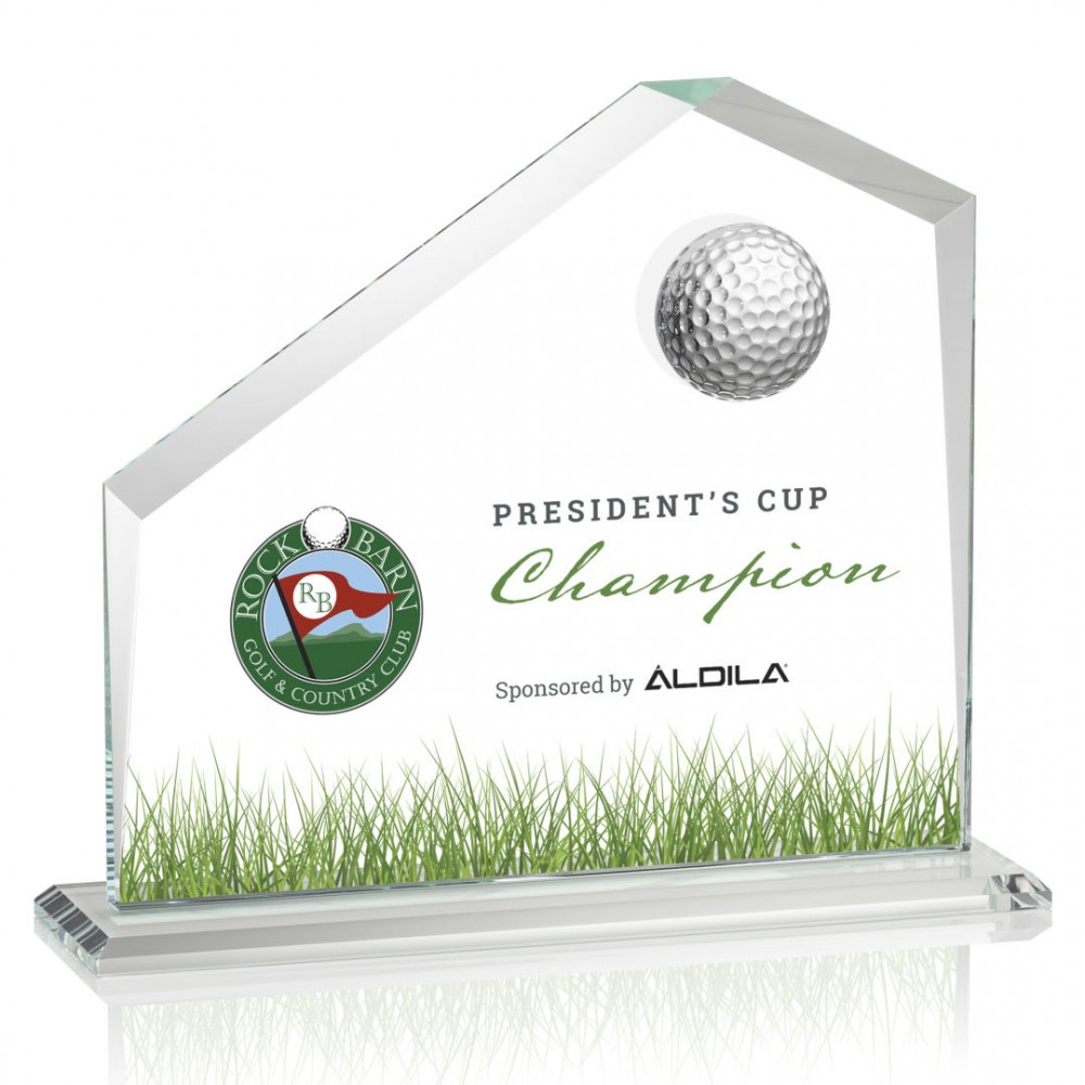 VividPrint Golf Award - Andover 9"x10" with Logo
