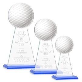 Customized Edenwood Golf VividPrint/Etch Award - Sky Blue