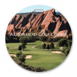 Personalized Laminated Event Tag (3.5") Circle