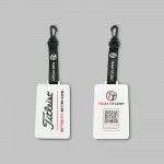 Custom Luggage Tags Soft Rectangular Bag Tag with Hook with Logo