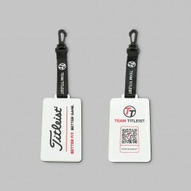 Custom Luggage Tags Soft Rectangular Bag Tag with Hook with Logo