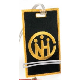 Logo Branded Embroidered Luggage/Golf Tags  Logo Branded Embroidered Luggage/Golf Tags