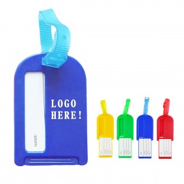 Custom Slide-Out Travel Luggage Tag