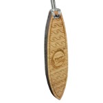 Promotional Custom Laser Etched Bamboo Bag Tags