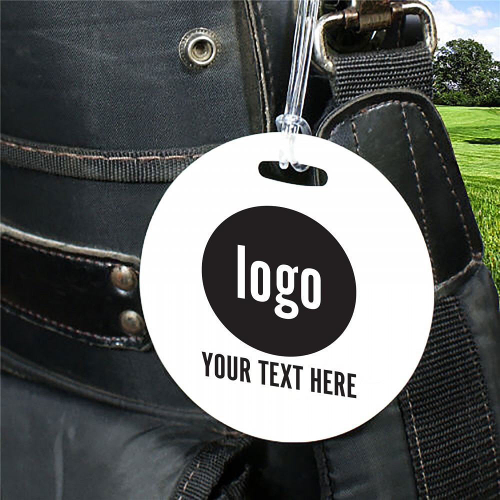 Personalized Corporate Logo Golf Bag Tag with Logo