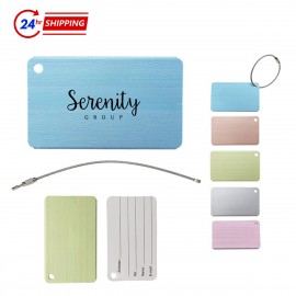 Promotional Aluminum Alloy Custom Luggage Plate