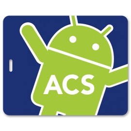 Rectangle Write-On Tag (4"x5") with Logo  Rectangle Write-On Tag (4"x5") with Logo