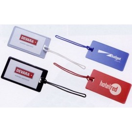 Semi Rigid Luggage Tag with Logo