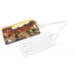 Logo Branded Rectangle Luggage Tag