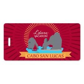 Logo Branded Full Color Write On Tag (Rectangle 2.125"x4.375")