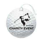 Promotional Imprinted Full Color Round Luggage Tag