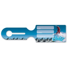 Customized All-in-One Luggage Tags (2.5"x9.375" Rectangle)