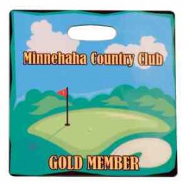 3.5 x 3.5 Square Tag with Logo  3.5 x 3.5 Square Tag with Logo