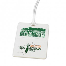 Rectangle Golf Tag with Logo
